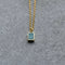 Amazonite Gold Necklace