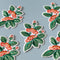 Blossoming Elegance Embroidered Patch