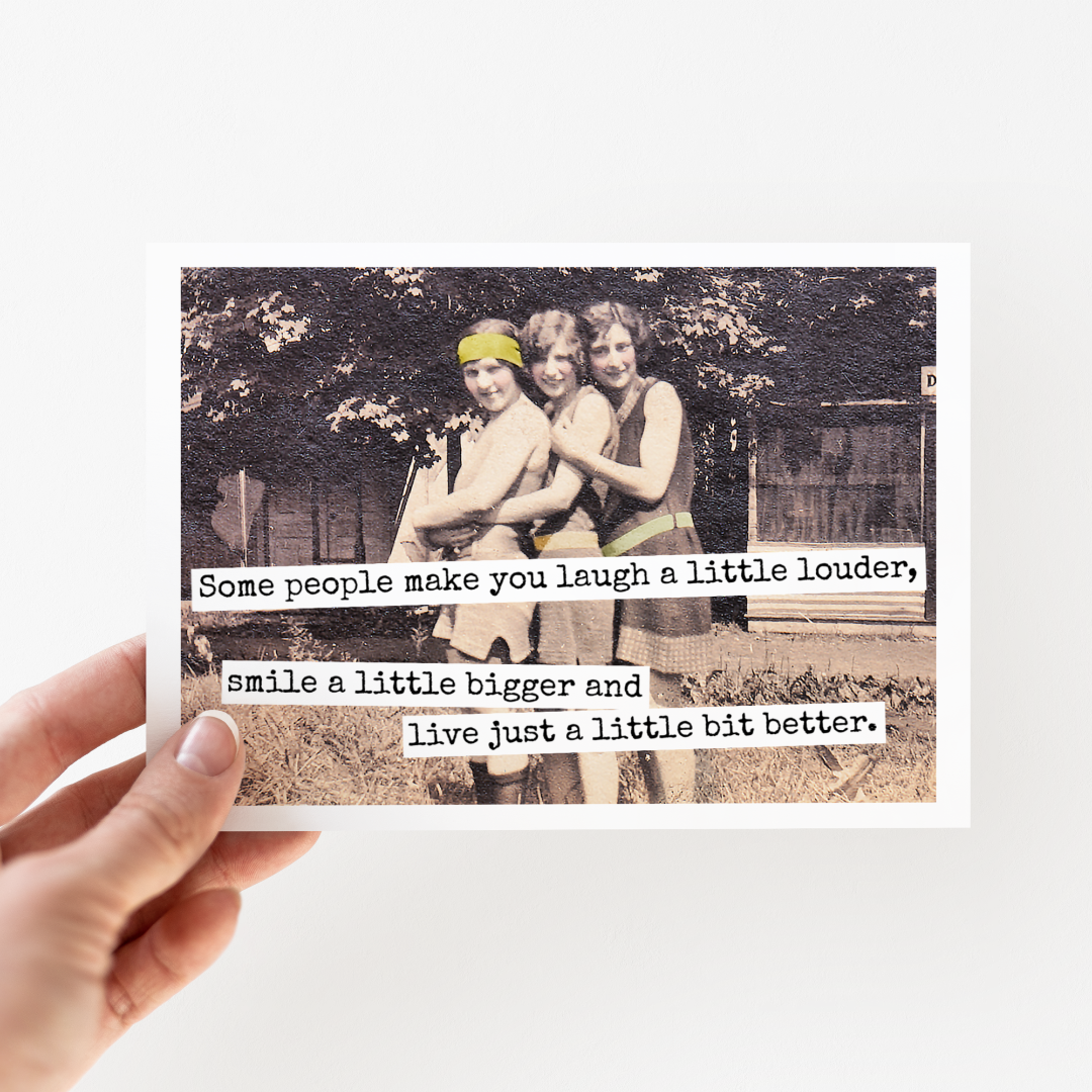 A Little Better Encouragement Card