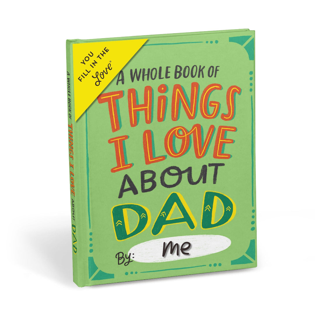 About Dad Fill in the Love Book
