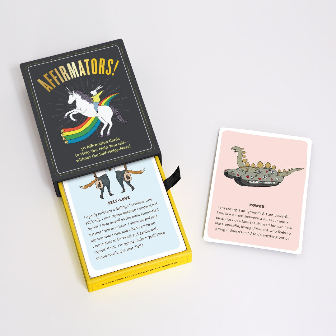 Affirmators! 50 Affirmation Cards Deck