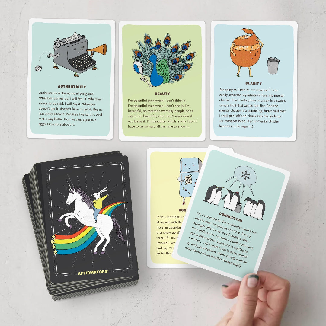 Affirmators! 50 Affirmation Cards Deck