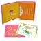 A pink box containing a deck of affirmation cards. The box has the text 