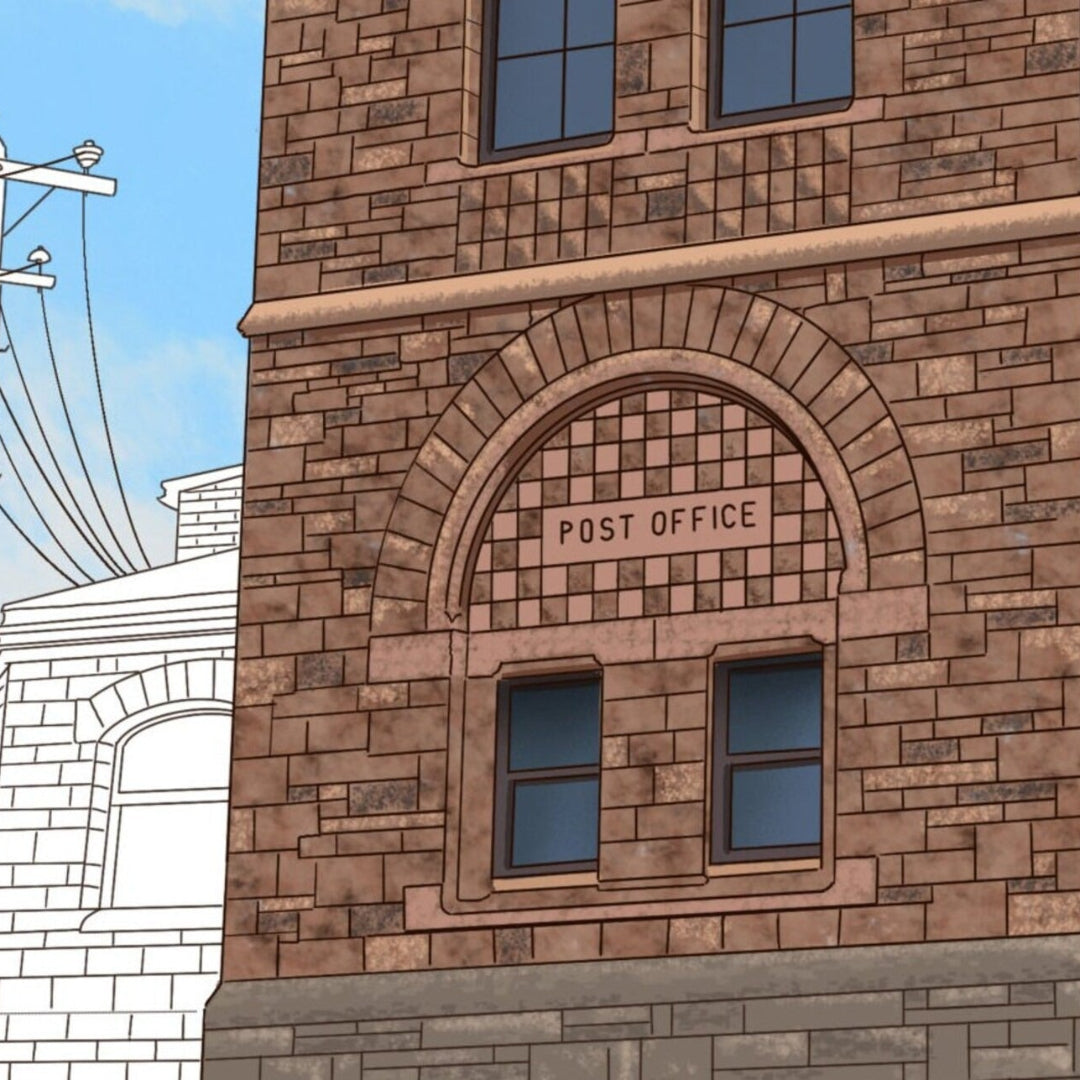 Almonte Post Office Art Print