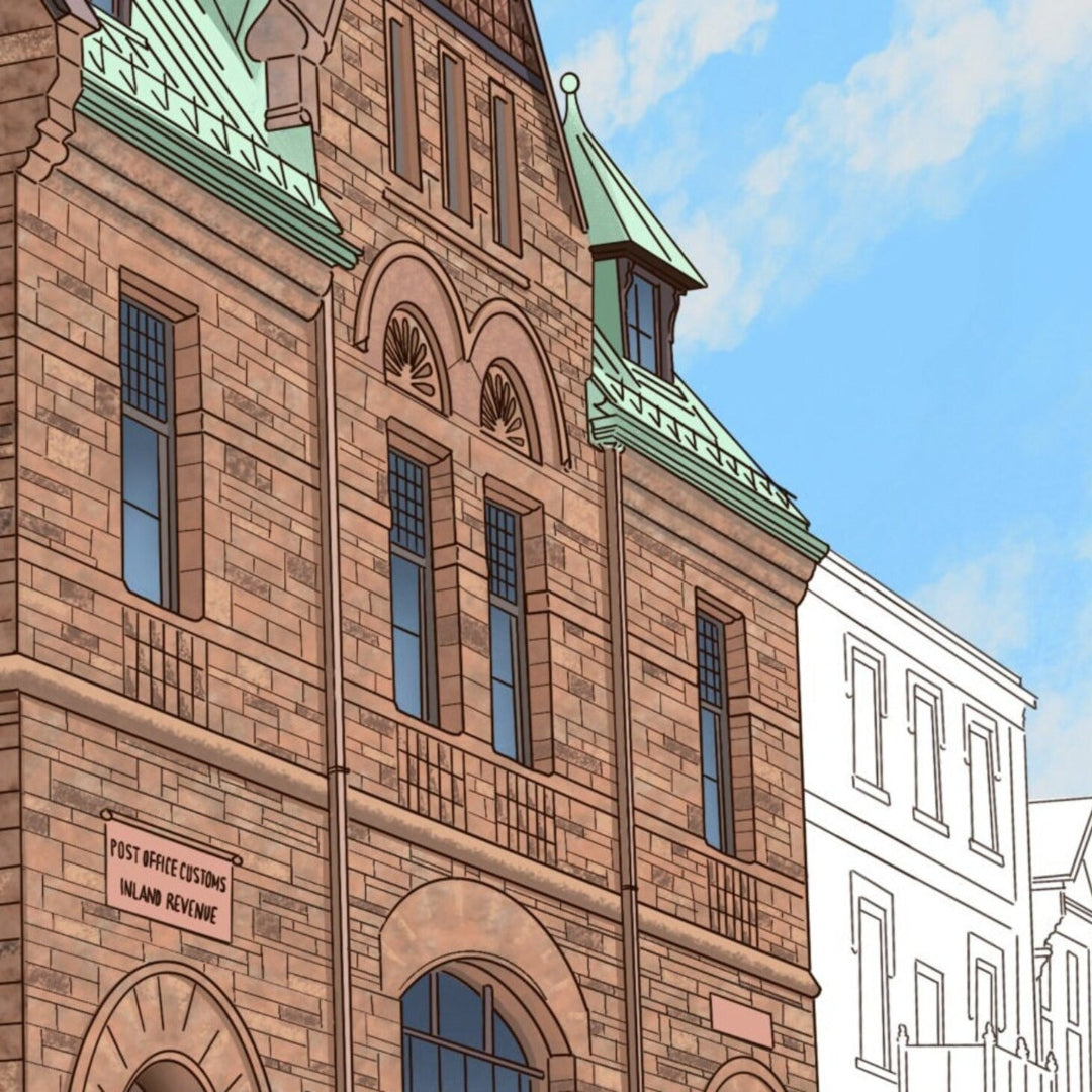 Almonte Post Office Art Print