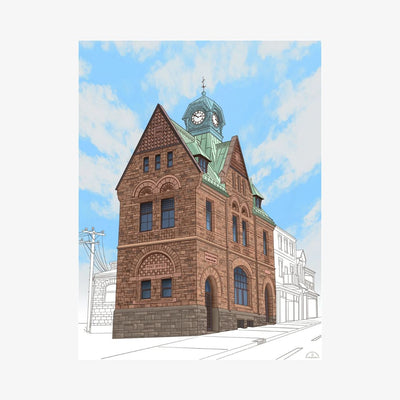 Almonte Post Office Art Print