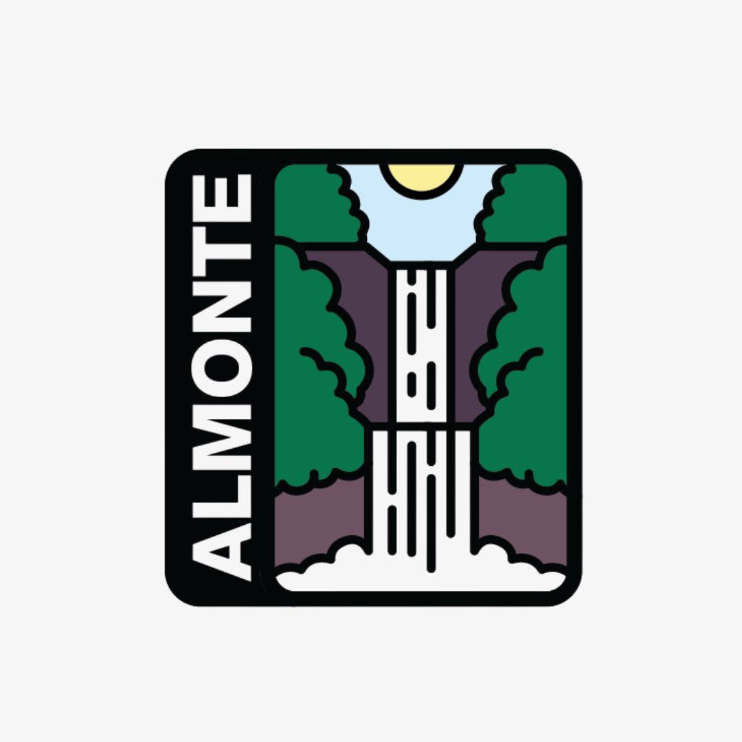 Almonte Waterfall Sticker