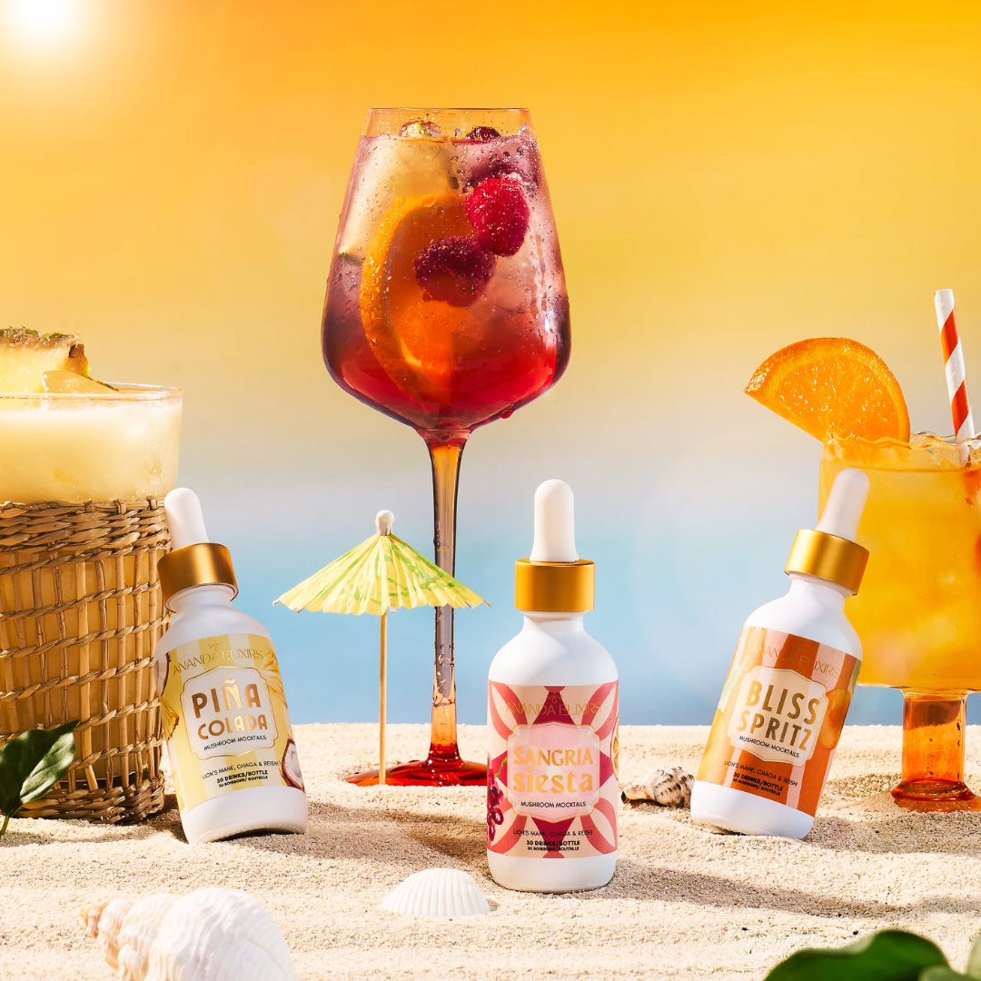 Bliss Spritz Mushroom Mocktail
