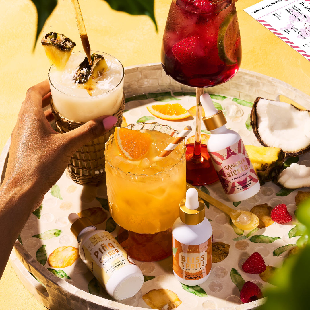 Bliss Spritz Mushroom Mocktail