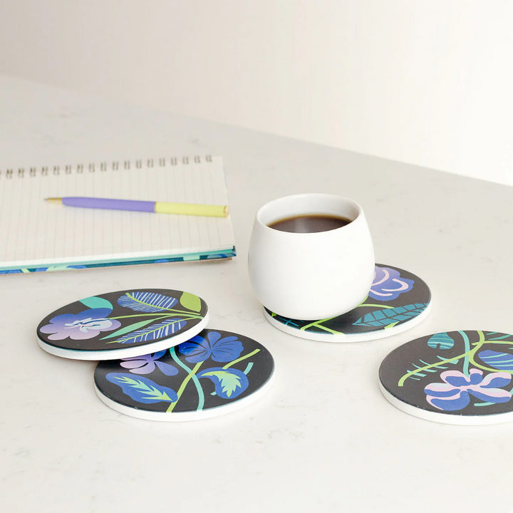 Archipelago Ceramic Coasters Set