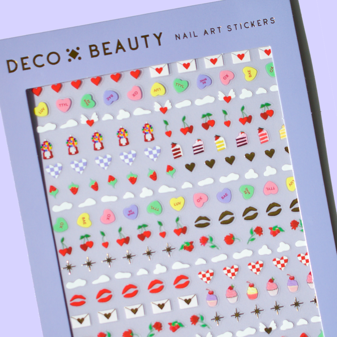 Be Mine Nail Art Stickers