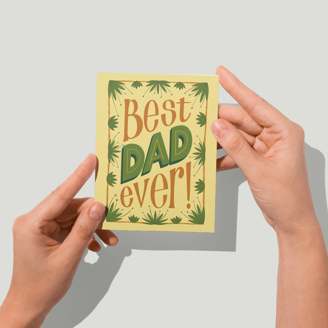 Best Dad Ever Father's Day Card