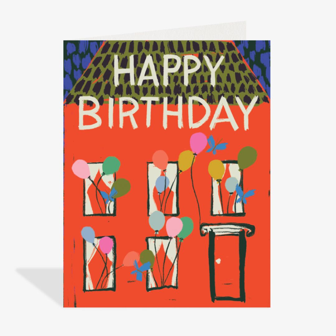Birthday House Birthday Card