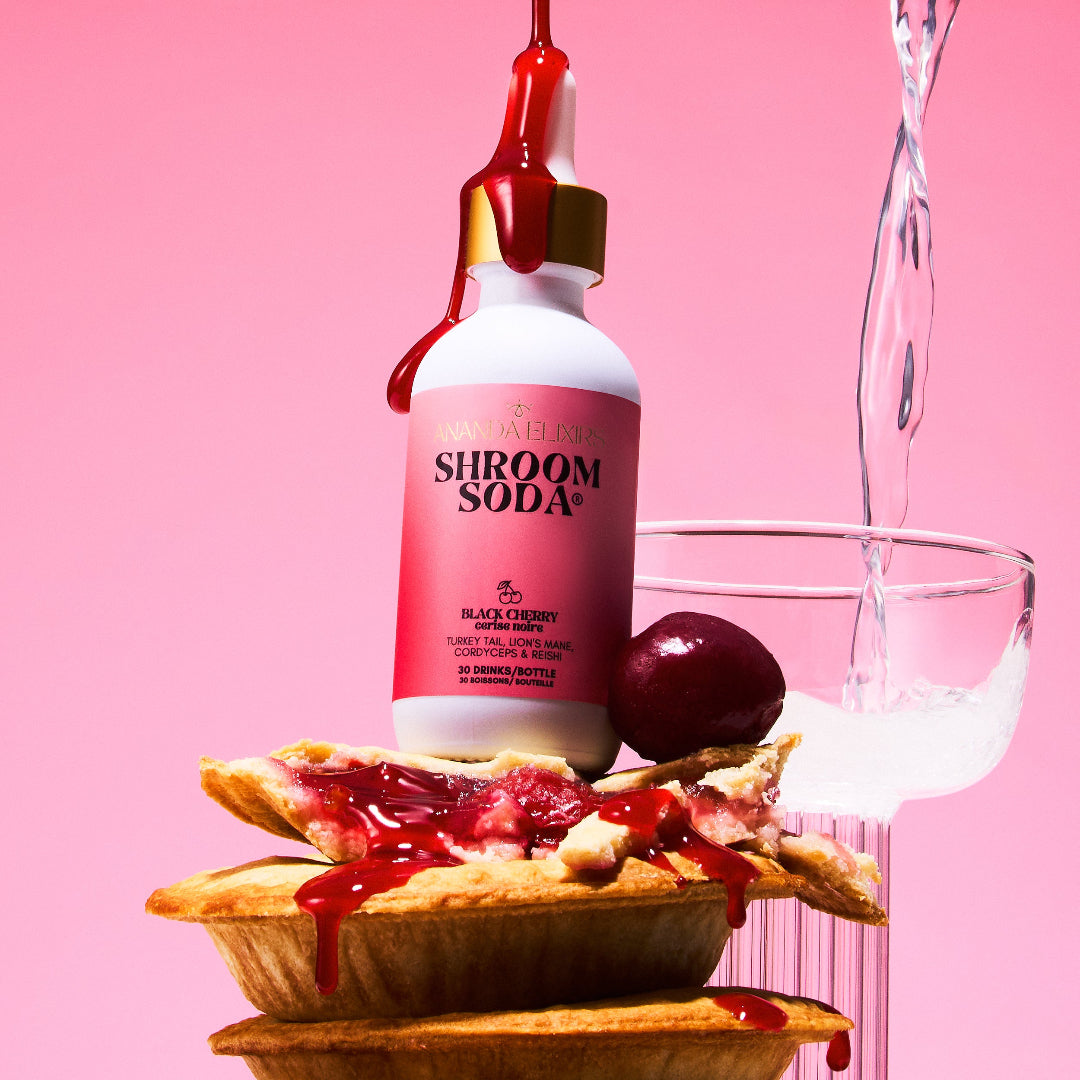Black Cherry Shroom Soda