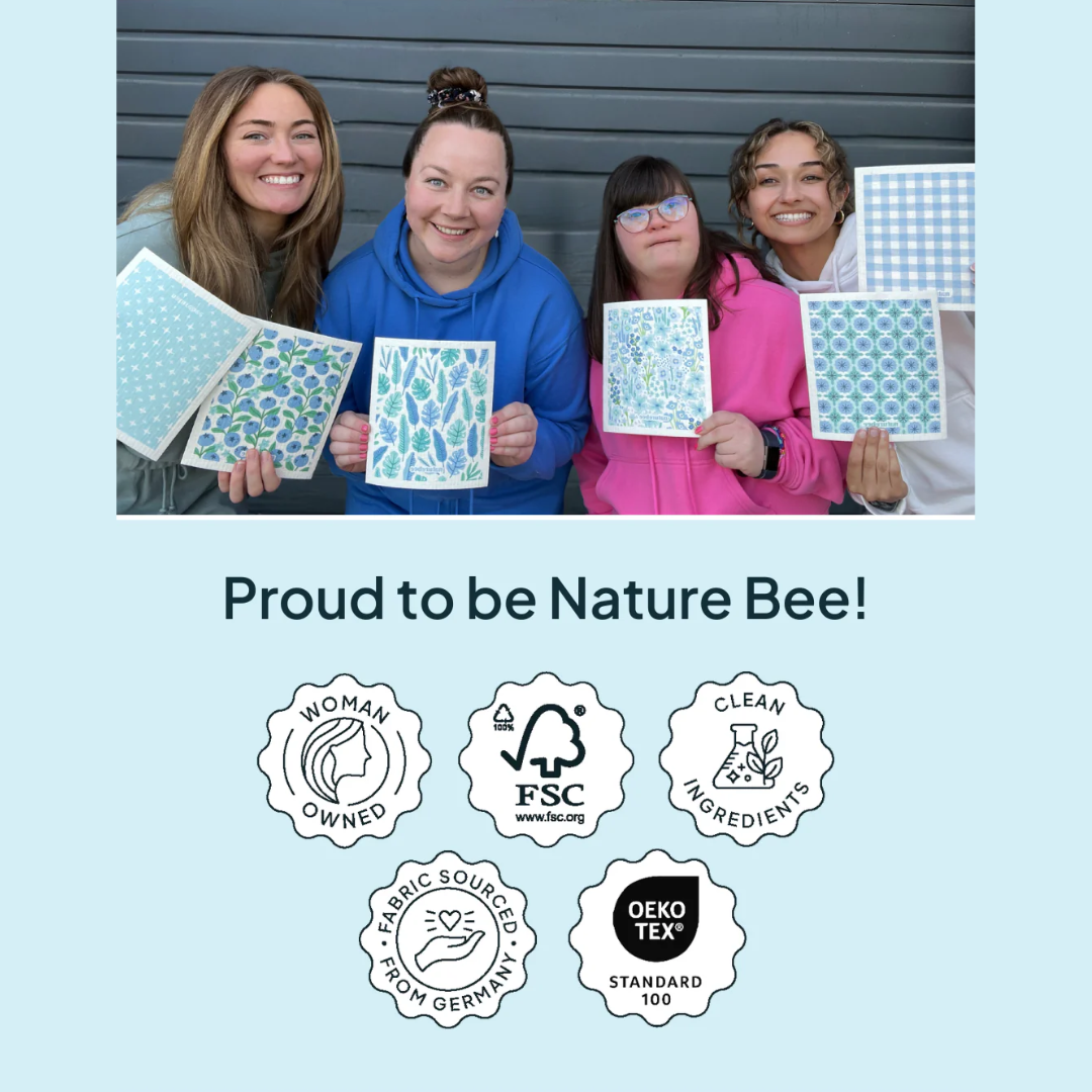 Blueberries Sponge Cloth