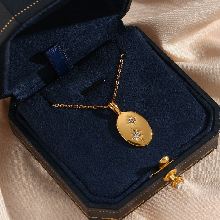 CZ Star Pendant Necklace