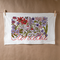 Canadian Wildflower Flour Sack Tea Towel