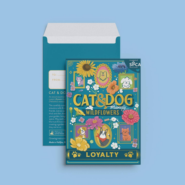 Cat & Dog-friendly Wildflowers Seed Packet