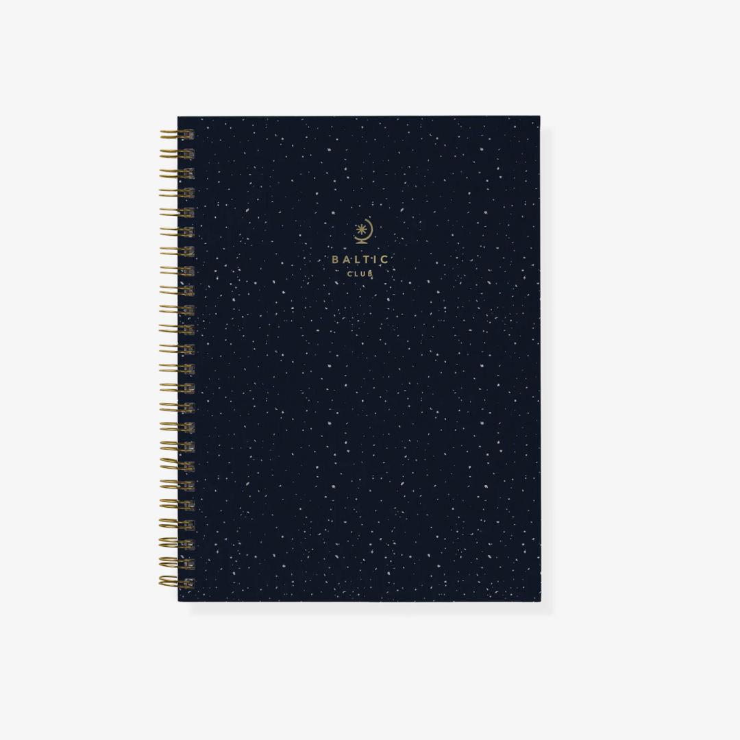 Celestial Spiral Notebook