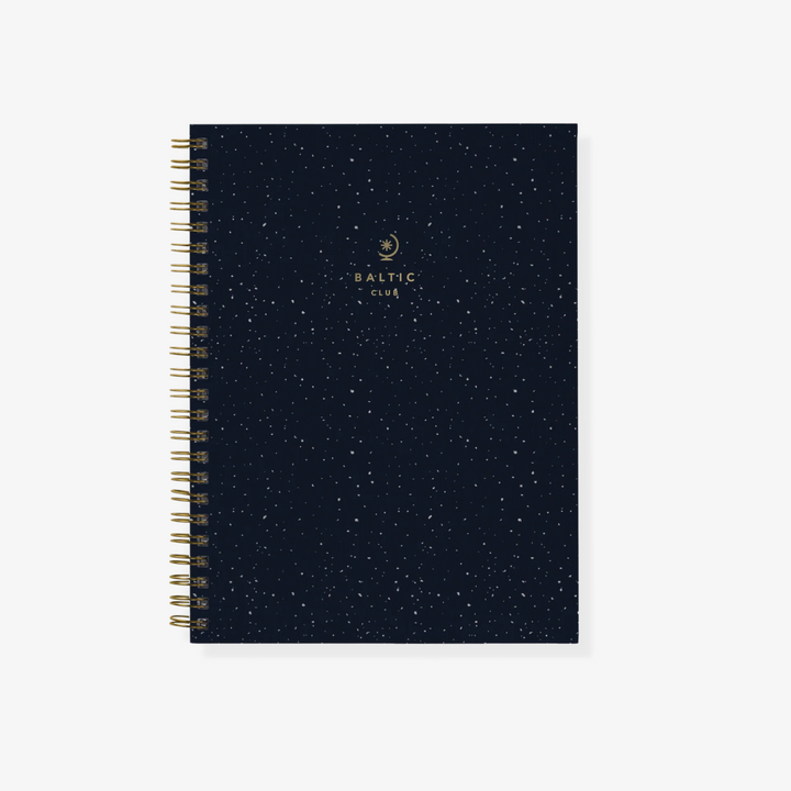 Celestial Spiral Notebook