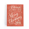 Christmas Carol Holiday Card