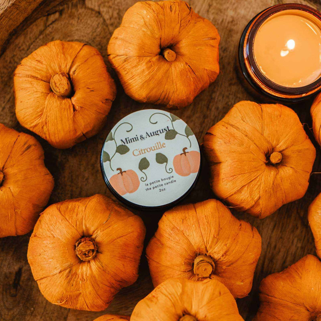 Citrouille Candle