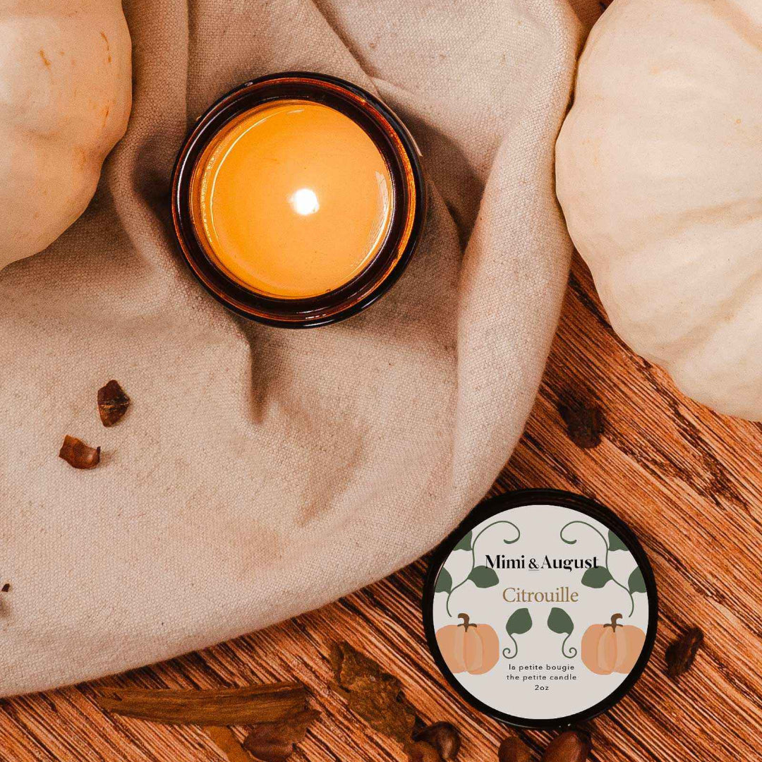 Citrouille Candle