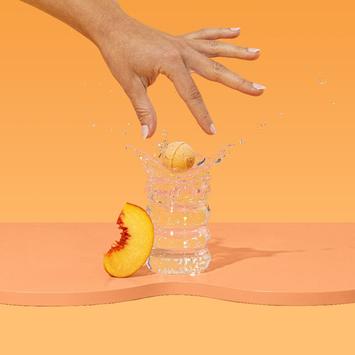 Peach Bellini Cocktail Bomb