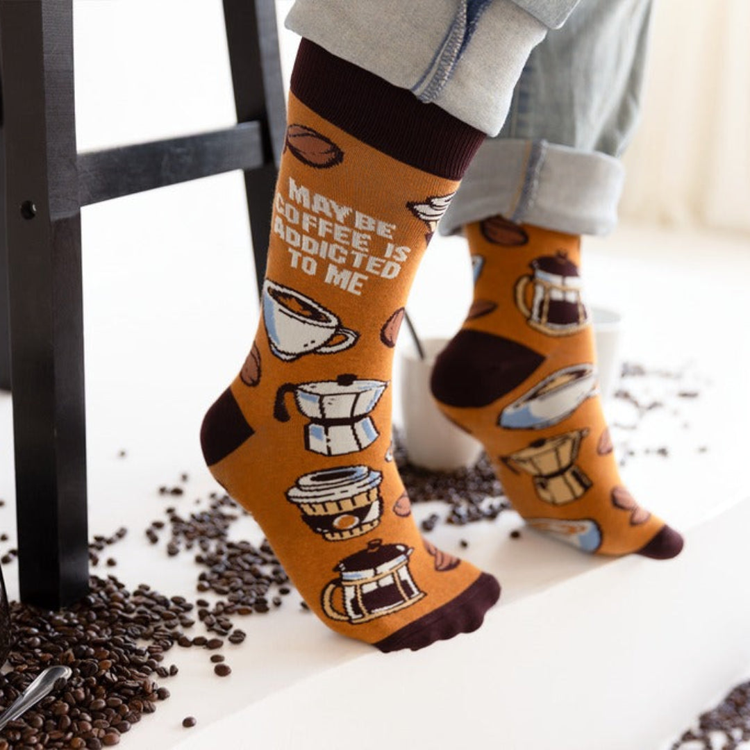 Coffee Addict Men's Socks