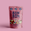 A package of Colorful Animals Gummy Candies by C'est BONBON, showing various animal-shaped gummies visible through the transparent window of the packaging.