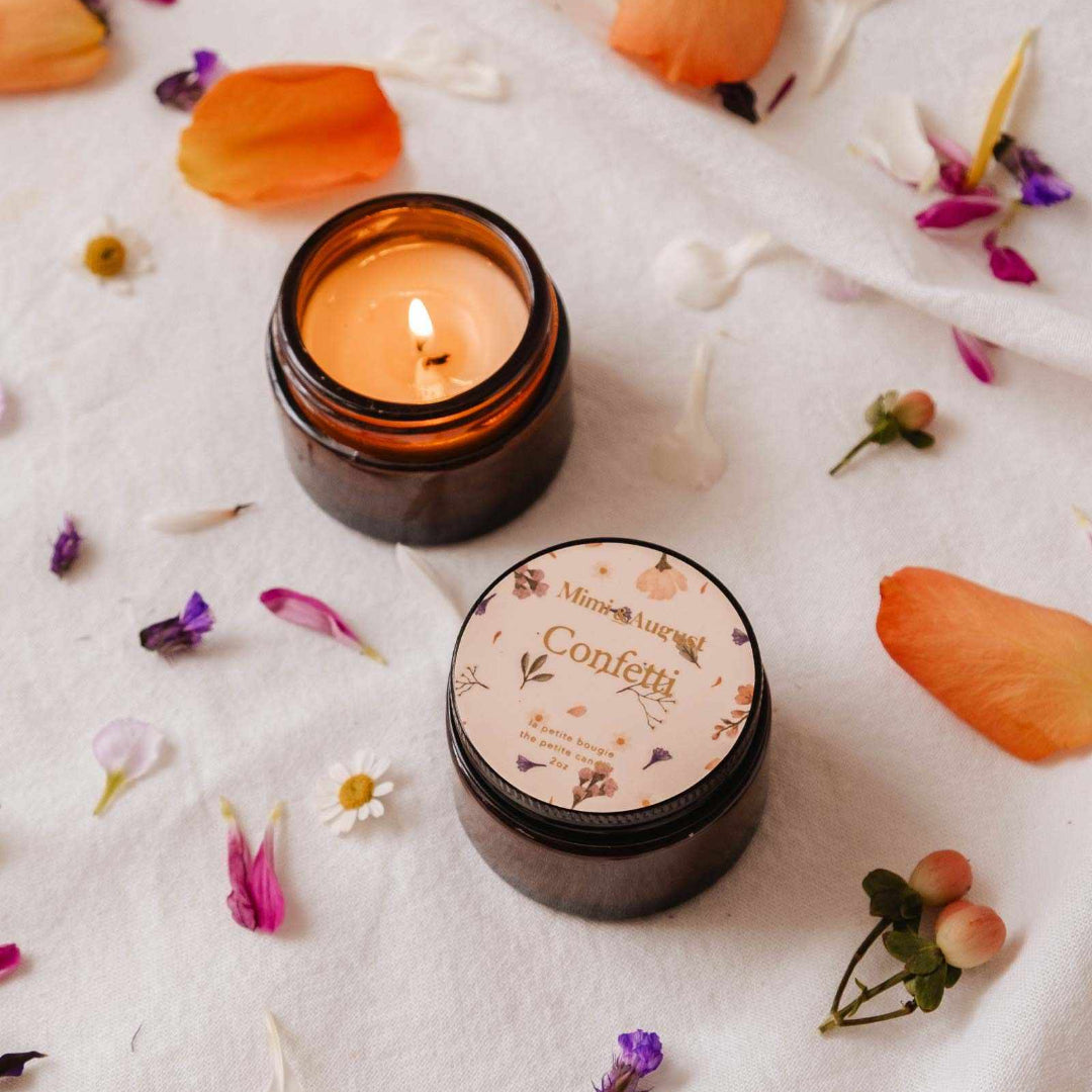 Confetti Mini Candle