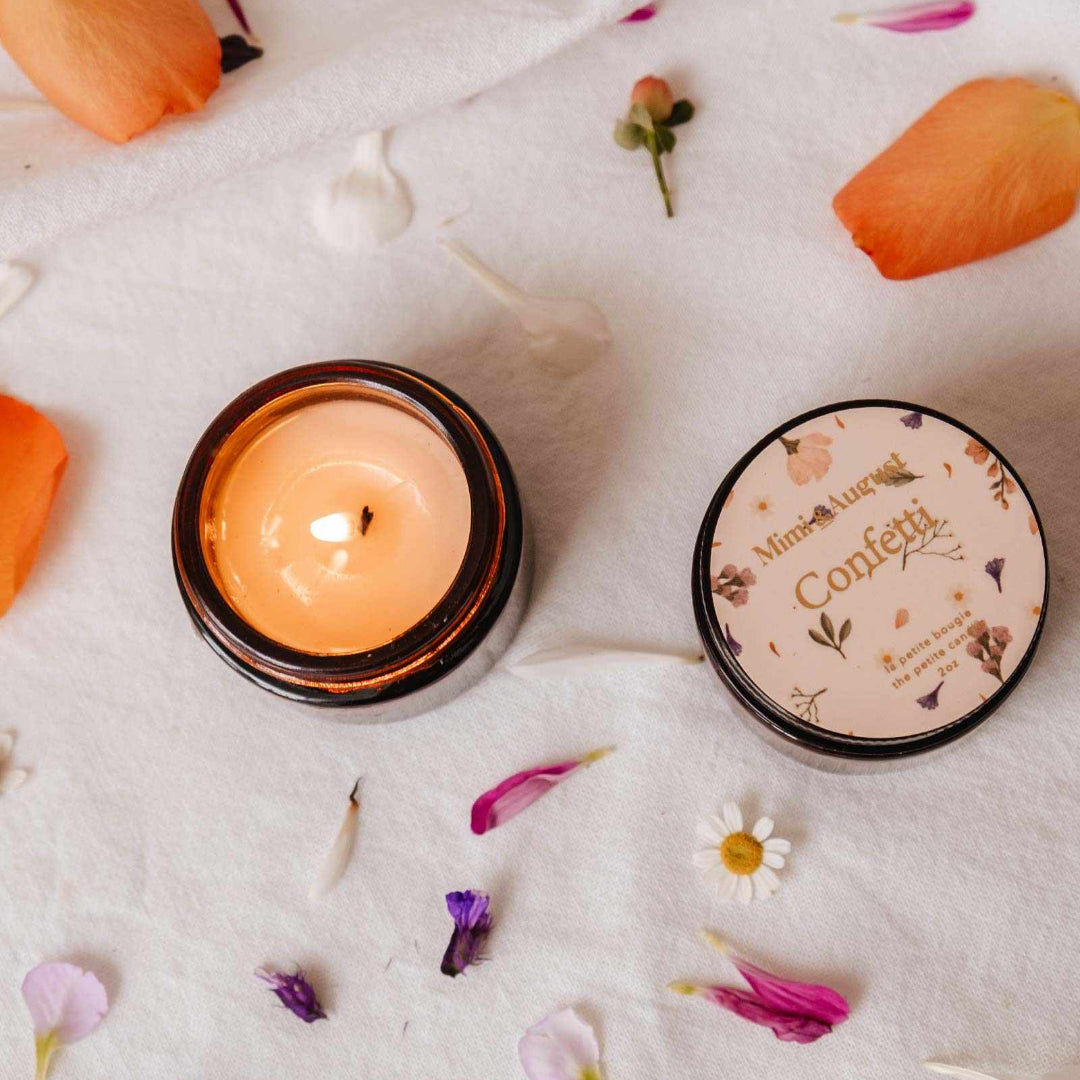 Confetti Mini Candle