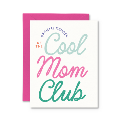 Cool Mom Club Baby Card