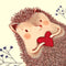 Cute Hedgehog Love Card