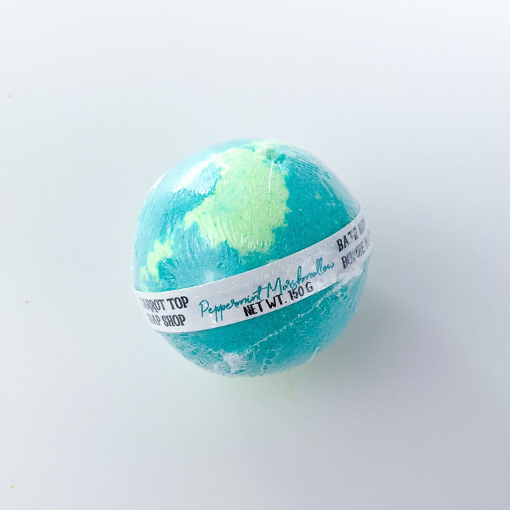 Peppermint Marshmallow Bath Bomb