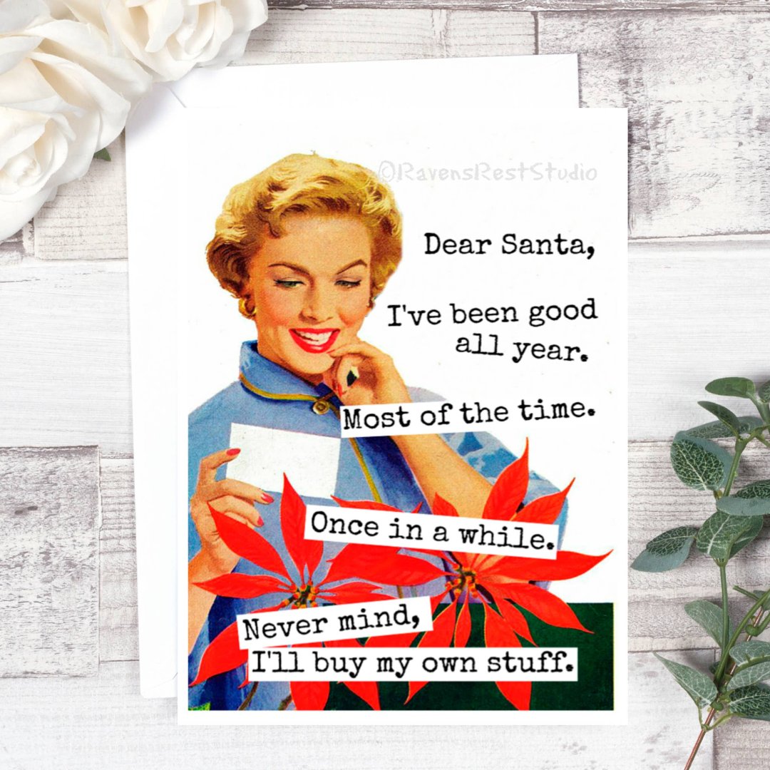 Dear Santa Holiday Card