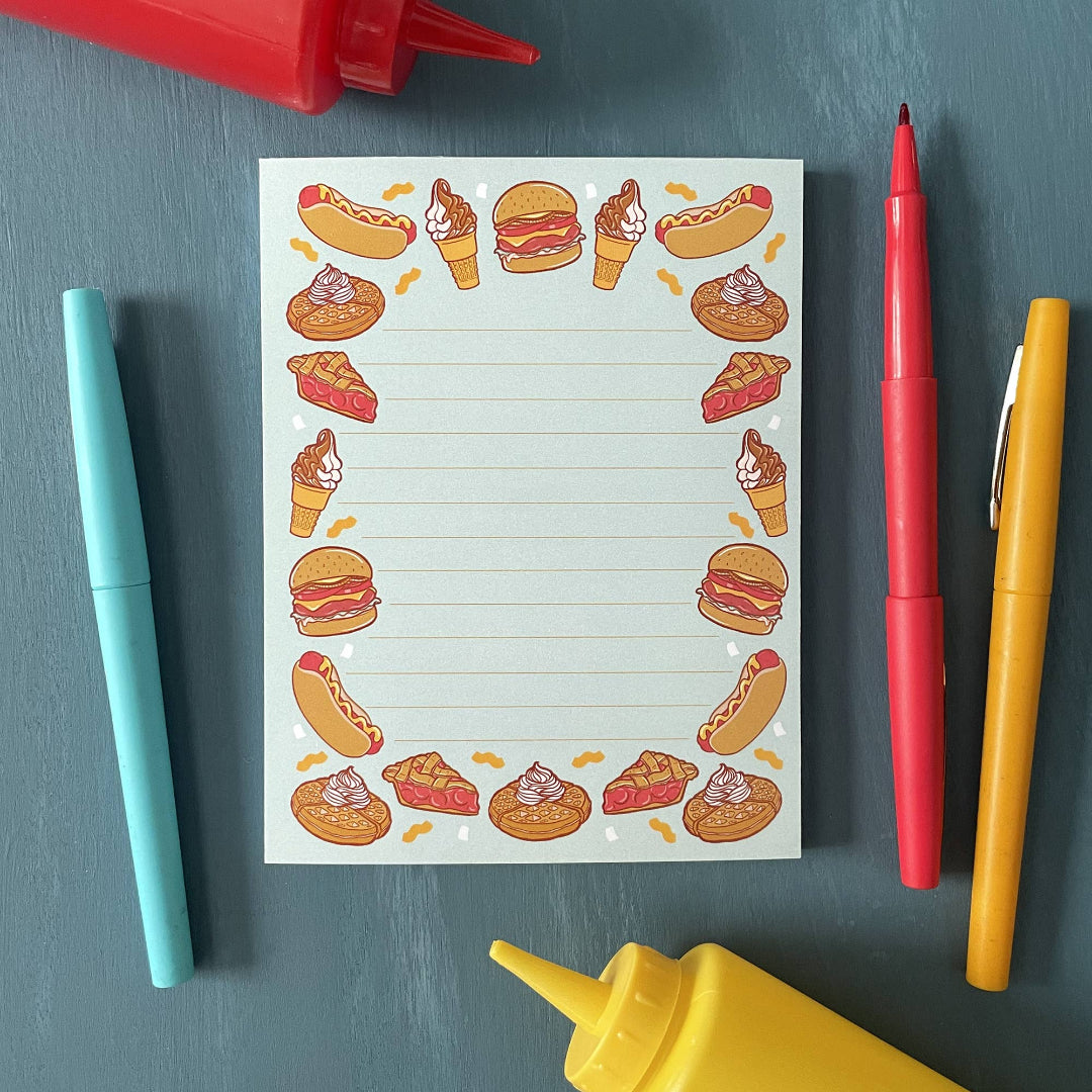Diner Delights Magnetic Notepad