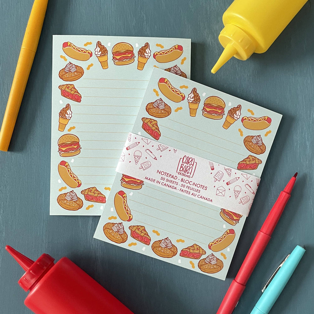Diner Delights Magnetic Notepad