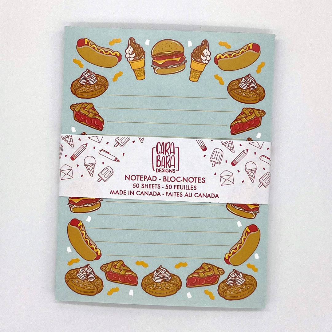 Diner Delights Magnetic Notepad