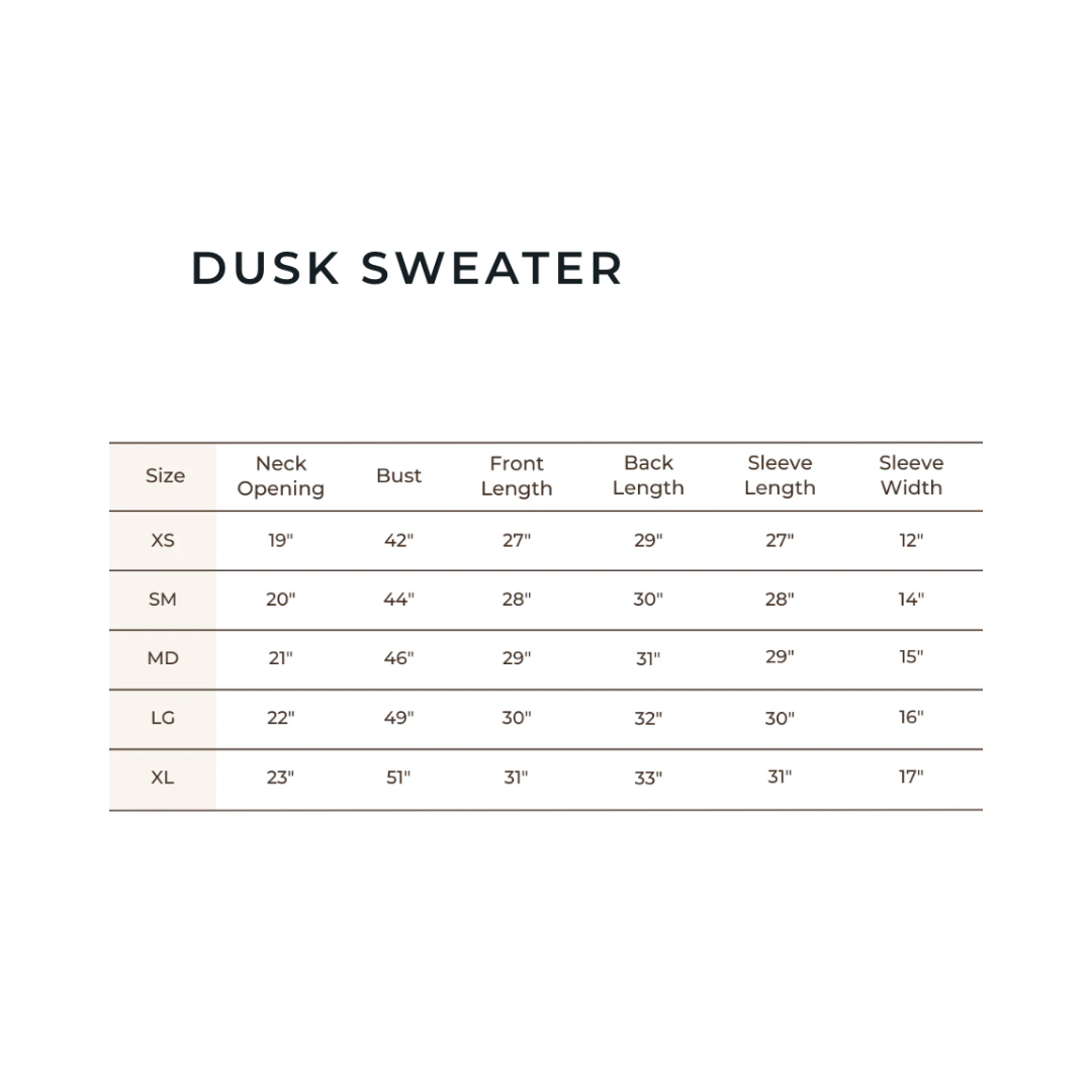 Classic Dusk Sweater | Confetti
