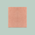 A coral-colored Swedish dishcloth. The dishcloth has a textured surface and is labeled "Goldilocks Swedish Dishcloth" with information about its compostability, reusability, and machine washability.