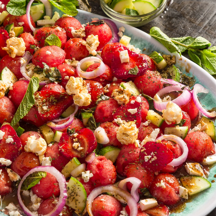 Mini Strawberries & Champagne Popcorn