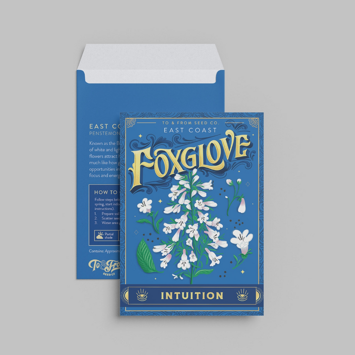 East Coast Foxglove (Intuition) Seed Packet