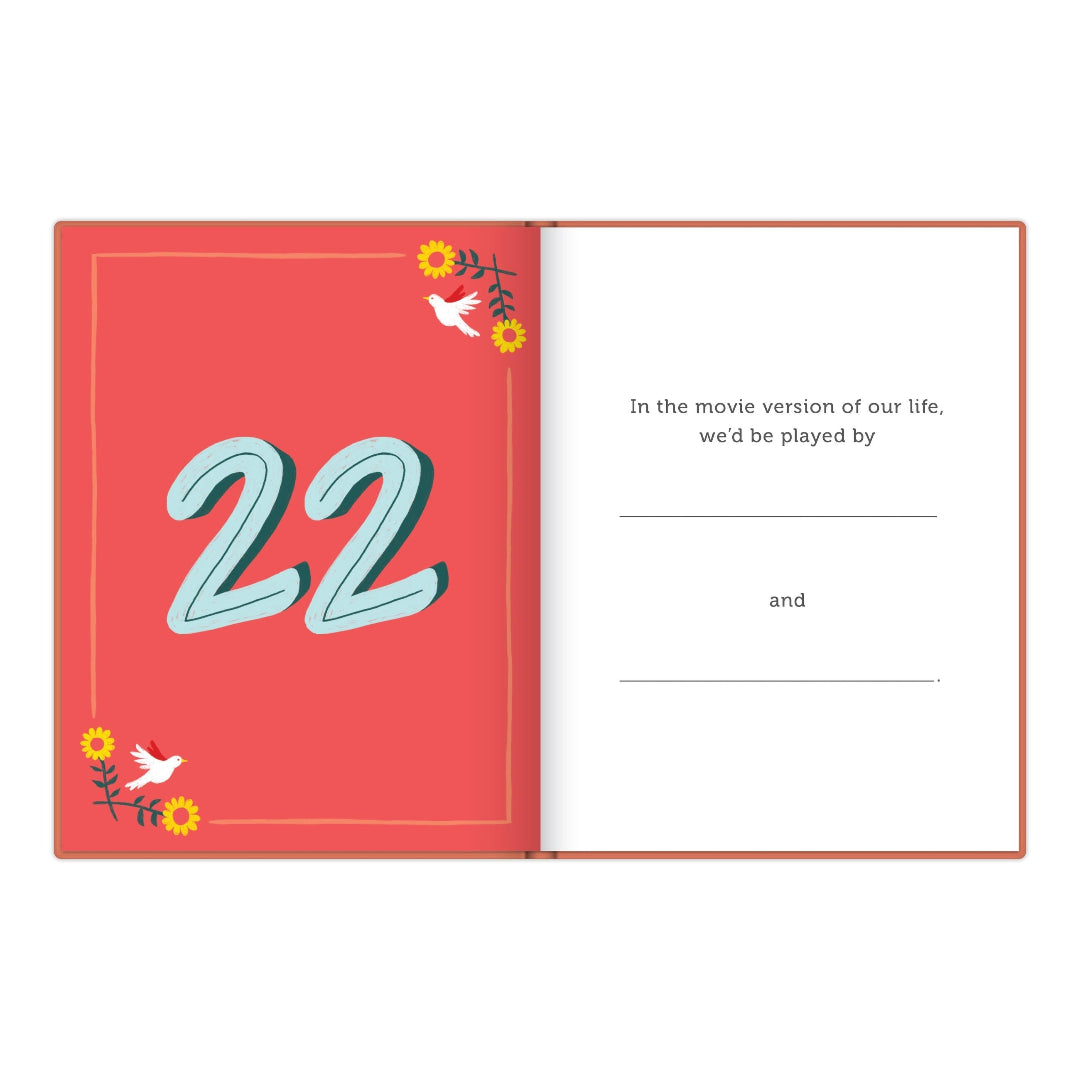 About Us Fill in the Love Book