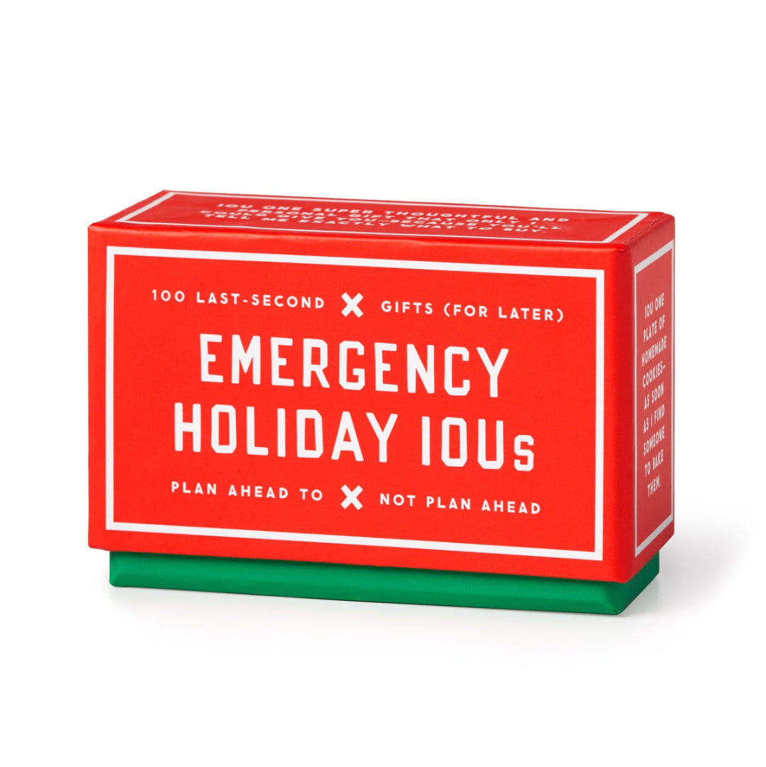 Emergency Holiday IOUs Card Set