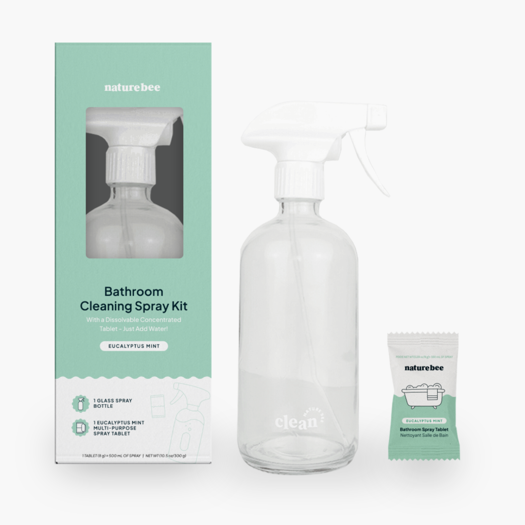 Eucalyptus Mint Bathroom Cleaning Spray Kit
