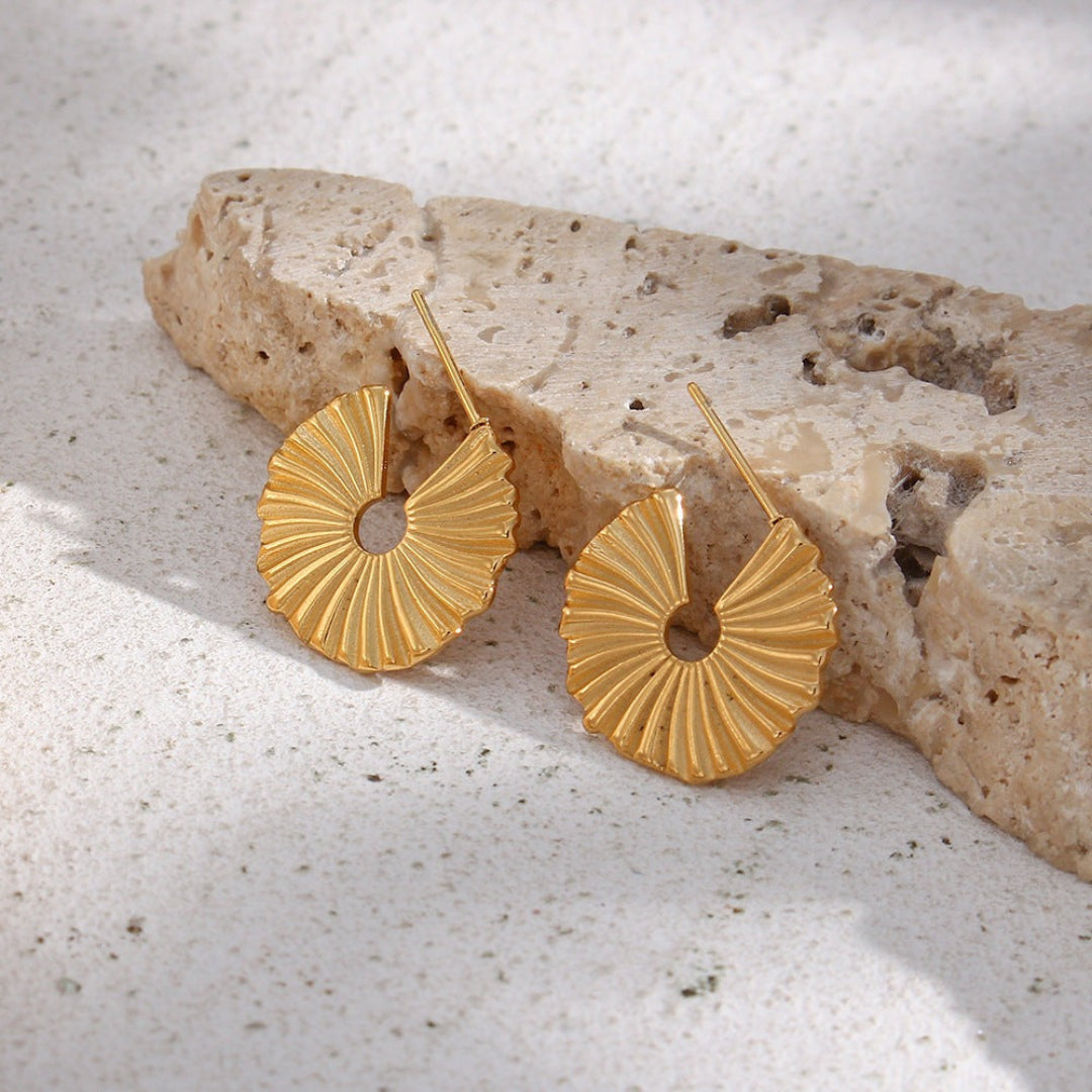 Exaggerated Sunflower Earrings