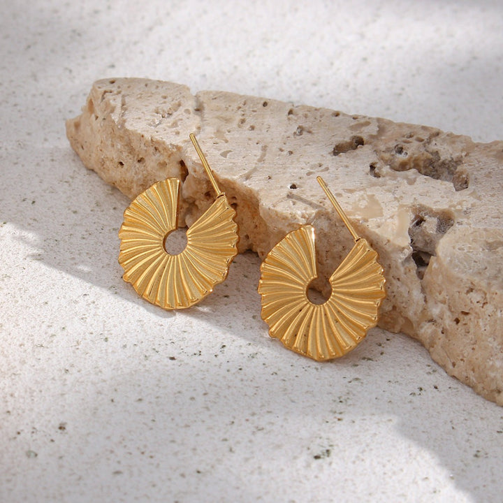 Exaggerated Sunflower Earrings