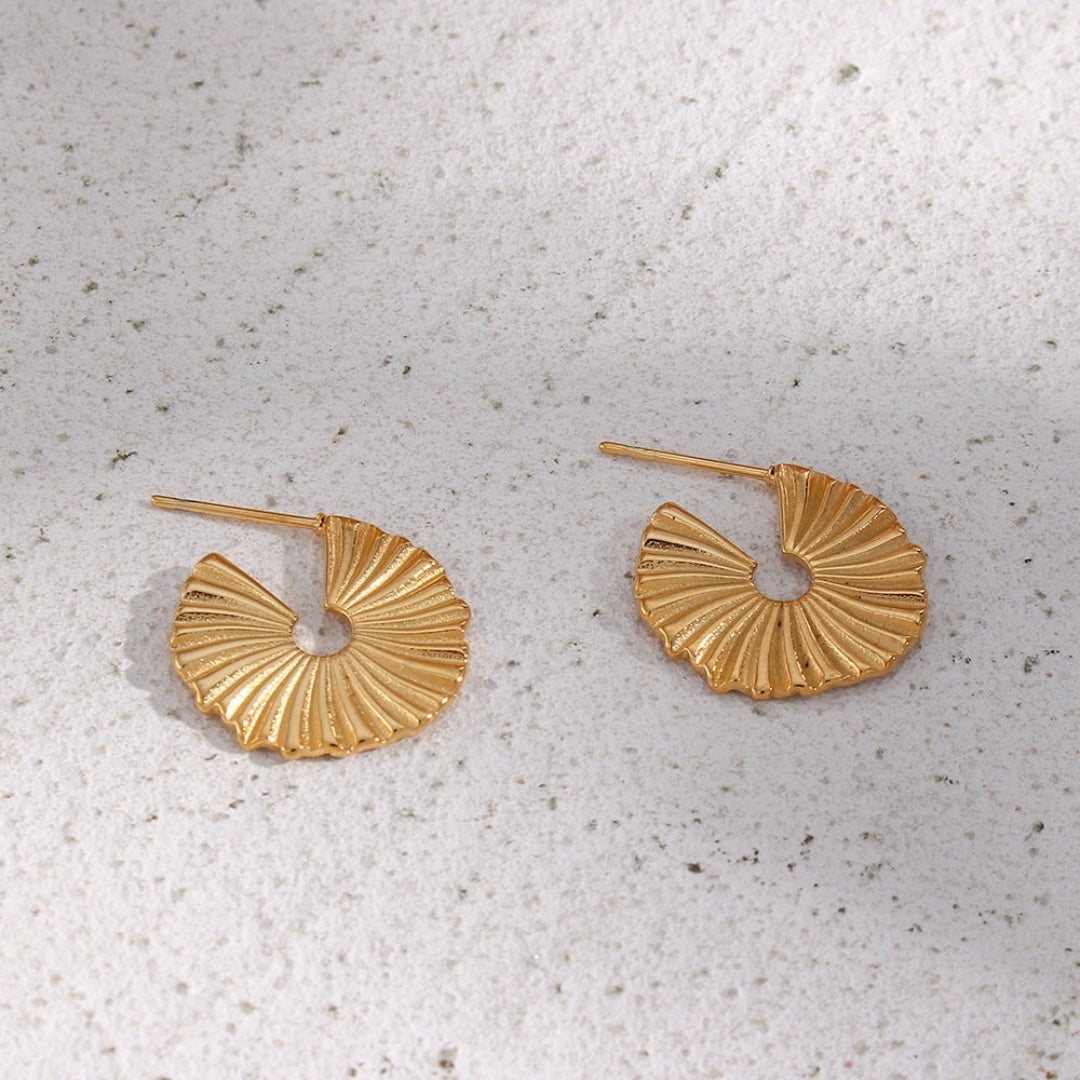 Exaggerated Sunflower Earrings