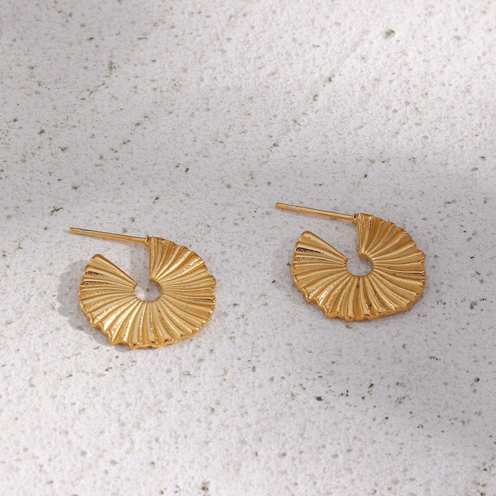 Exaggerated Sunflower Earrings
